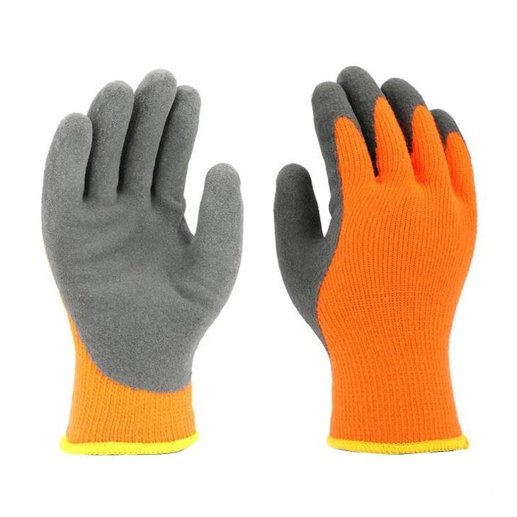 Guantes antideslizantes recubiertos de látex arenoso