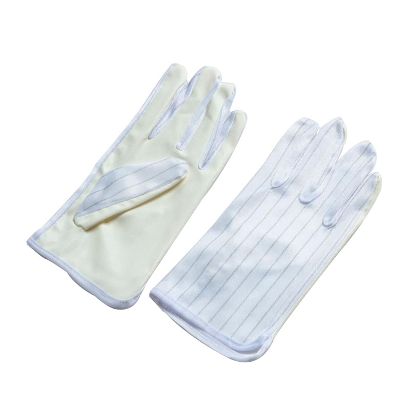 Guantes de palma de PU ESD