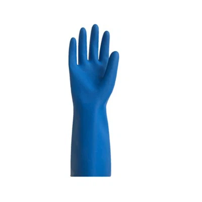 Guantes de nitrilo azul